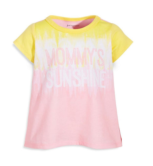 First Impressions Baby Girls Mommys Sunshine T-Shirt  Color Spring Daffodil Size 6-9 months