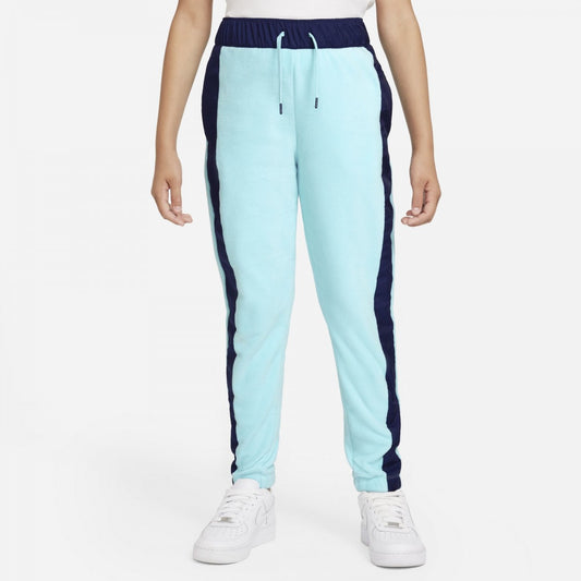 Nike Girls Sportswear Heritage Pants  Color Copa/Midnight Navy Size S