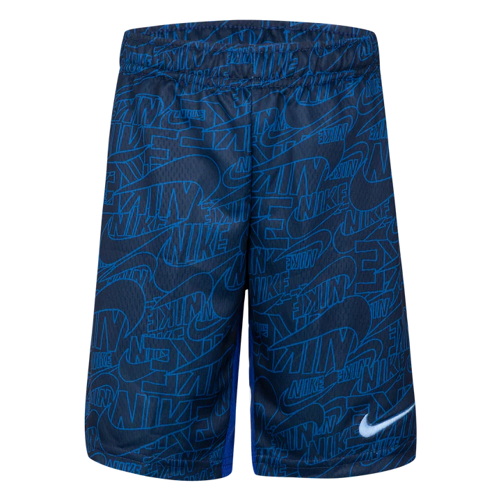 Nike Little Boys Read Print Shorts  Color Midnight Navy Size 6