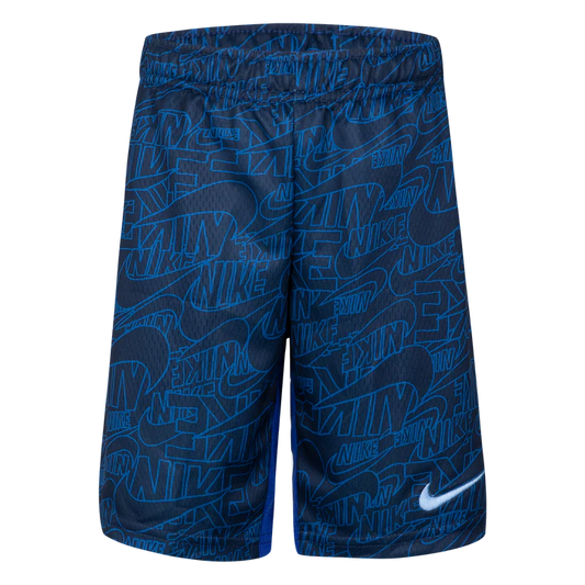 Nike Little Boys Read Print Shorts  Color Midnight Navy Size 6