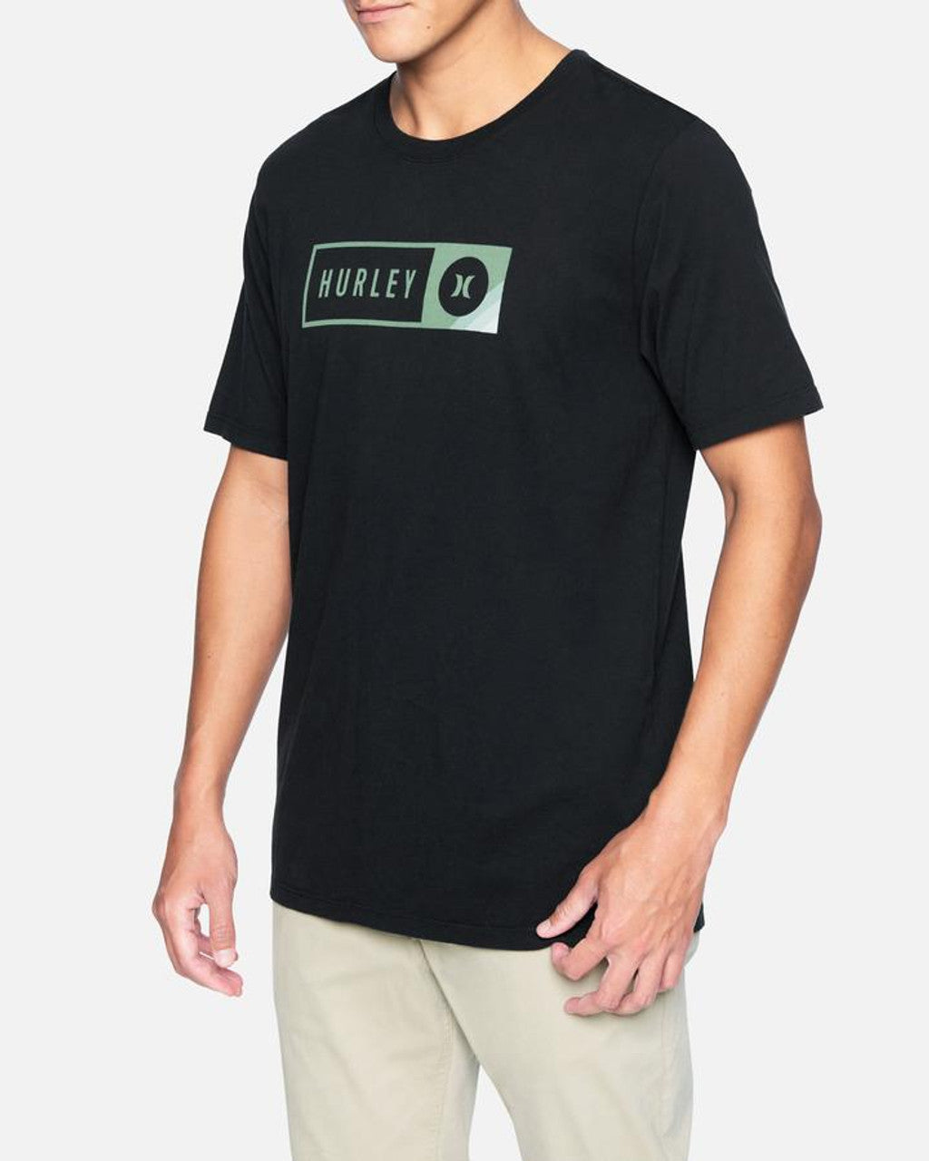 Hurley Men's Everyday Washed T-Shirt  Color Black Size 2XL