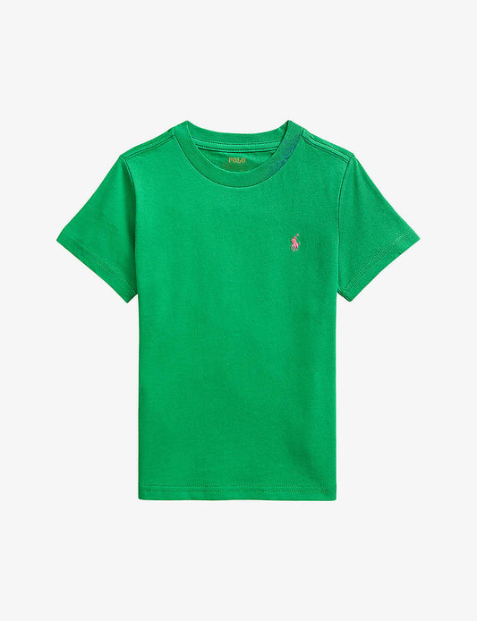 Polo Ralph Lauren Boys Jersey Crewneck T-shirt  Color Kiwi Lime Size L (14-16)