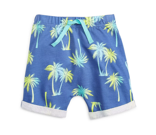 First Impressions Toddler Boys Palm Tree Shorts  Color Skygaze Size 4T