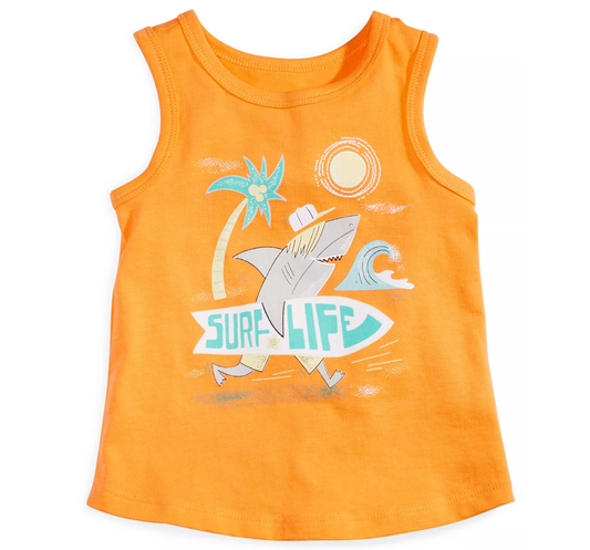 First Impressions Toddler Boys Girls Surf Life Island Tank  Color Orange Size 4T