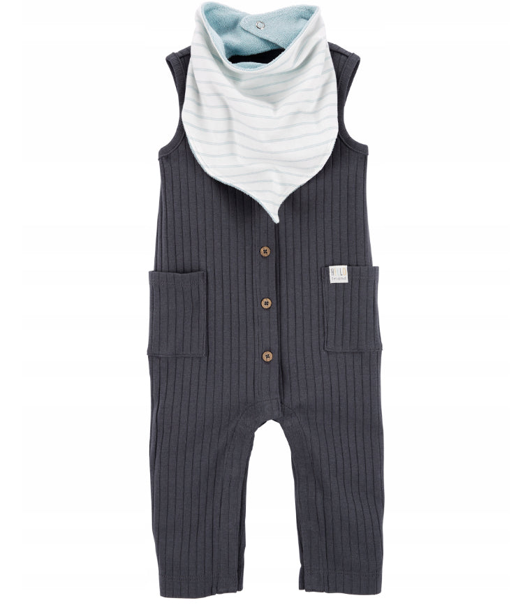 Carters Baby Boys 2-Piece Jumpsuit Set  Color Navy Size 9 months