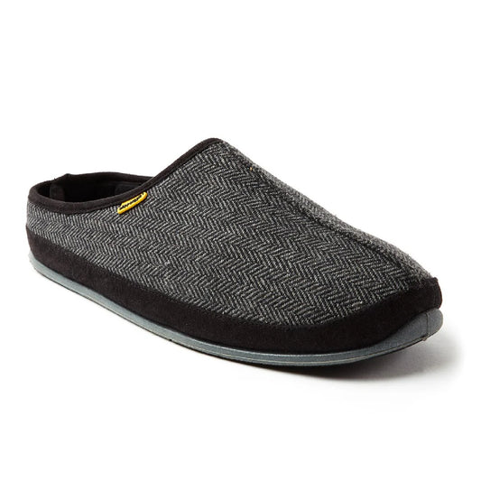 Deer Stags Men's Wherever Tweed Slippers  Color Indo Black Size 10M