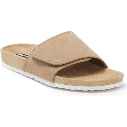 Madden Men Mens Taisto Slide Sandals  Color Taupe Suede Size 9