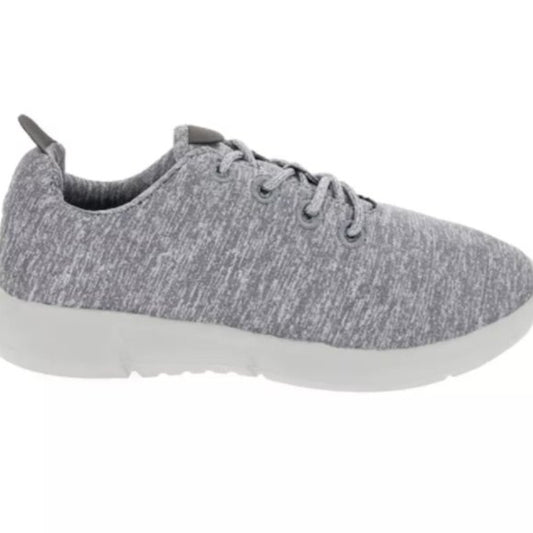 Sugar Women's Gabber Lace-Up Manmade Sneakers  Color Gray Size 8.5M