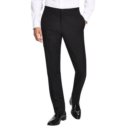 Alfani Men's Slim-Fit Stretch Tuxedo Suit Pants  Color Black W29xL30