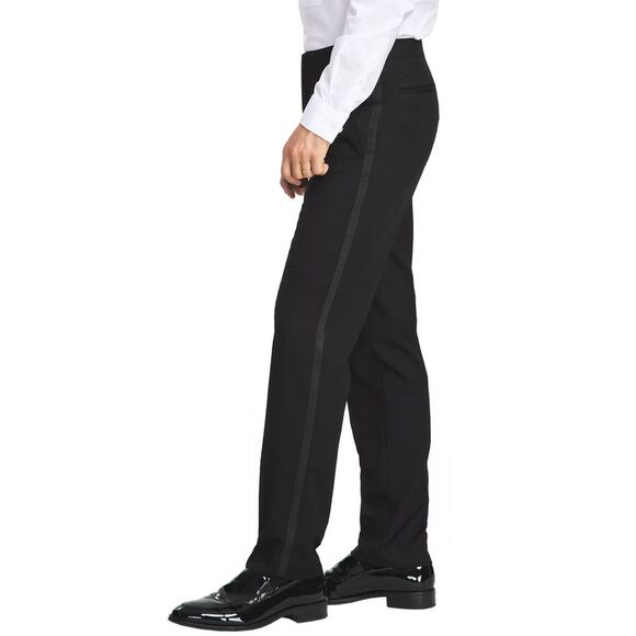 Alfani Men's Slim-Fit Stretch Tuxedo Suit Pants  Color Black W29xL30