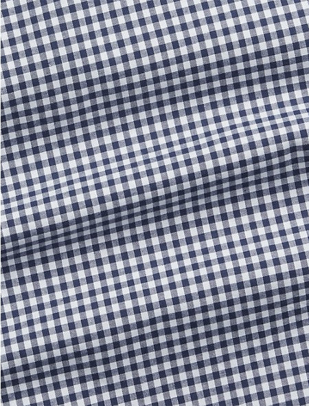 Polo Ralph Lauren Men's Classic-Fit Gingham Stretch Shirt  Color Navy/White Size L