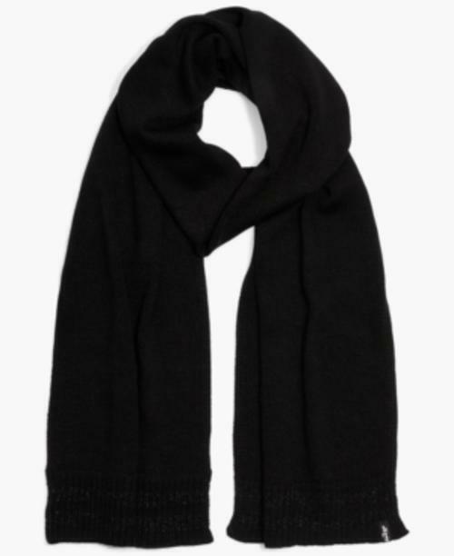 Levi's Women's Lightweight Knit Scarf  Color Black One Size