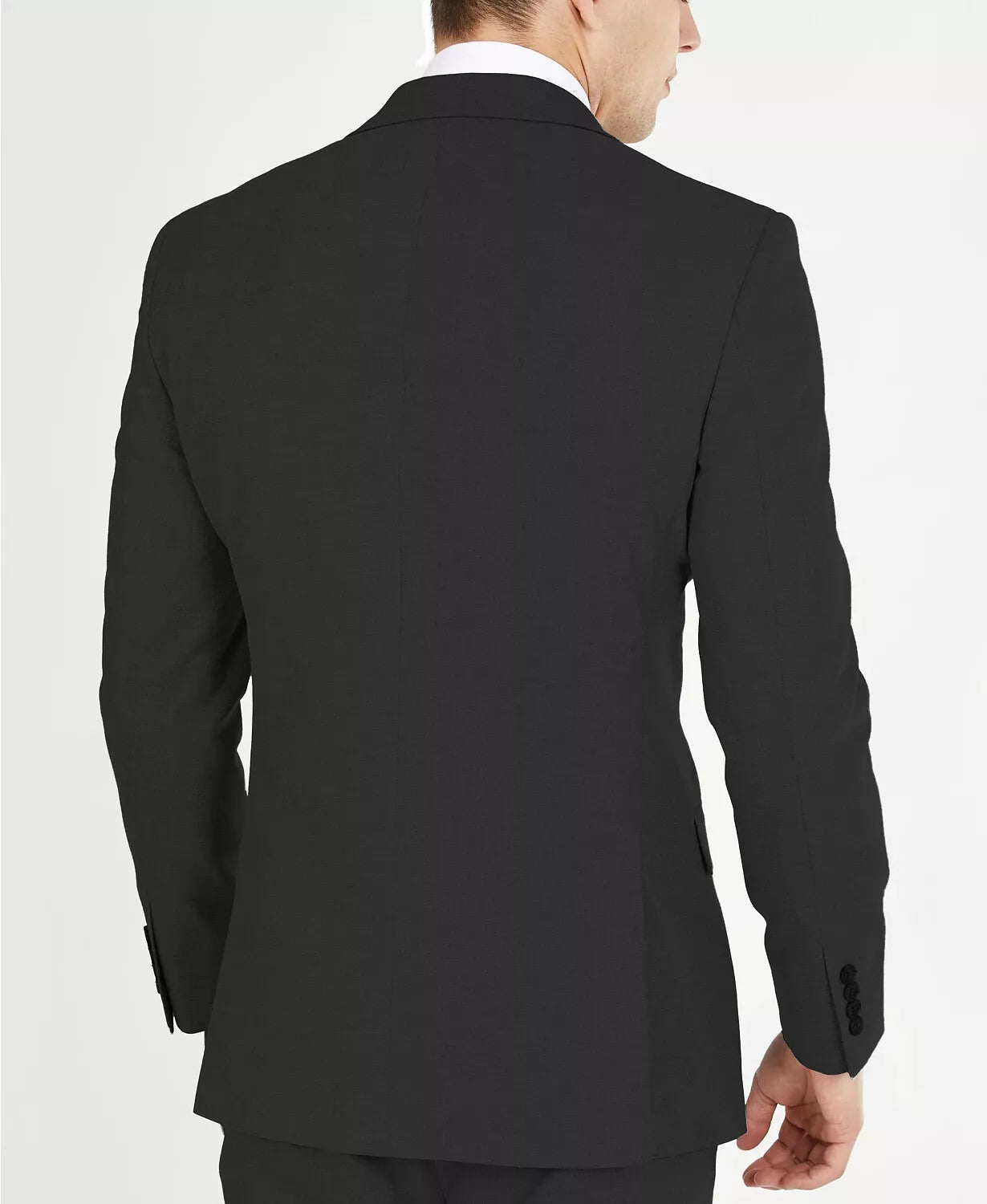 DKNY Men's Modern-Fit Stretch Suit Jacket  Color Black Size 36R