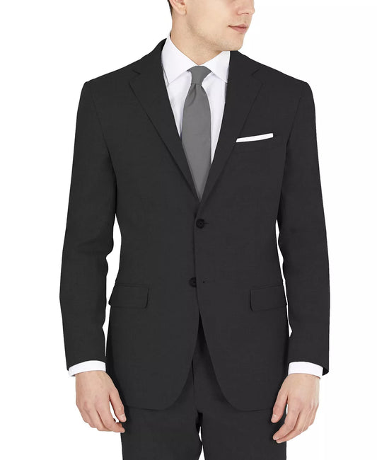 DKNY Men's Modern-Fit Stretch Suit Jacket  Color Black Size 36R