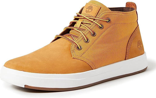 Timberland Davis Mens Square Chukka Boot  Color Wheat Nubuck Size 11M Style TB0A1MHZ231