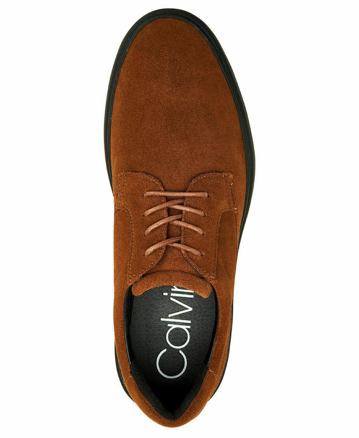 Calvin Klein Men's Gleyber Dress Casual Oxfords  Color Rust  Size 7.5M