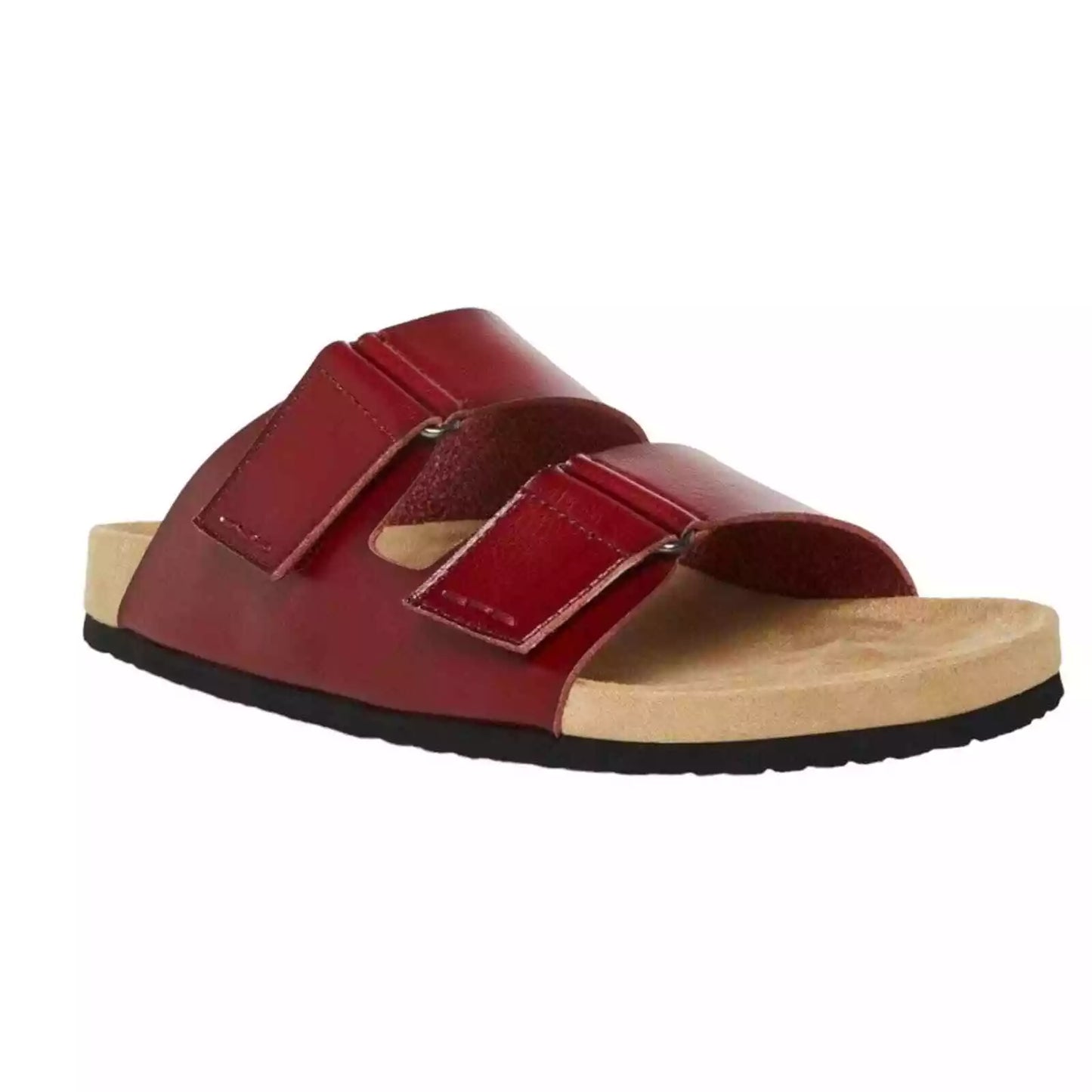 Madden Men Men's Tisson Double Strap Sandals  Color Cognac Size 10.5