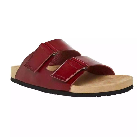 Madden Men Men's Tisson Double Strap Sandals  Color Cognac Size 11.5