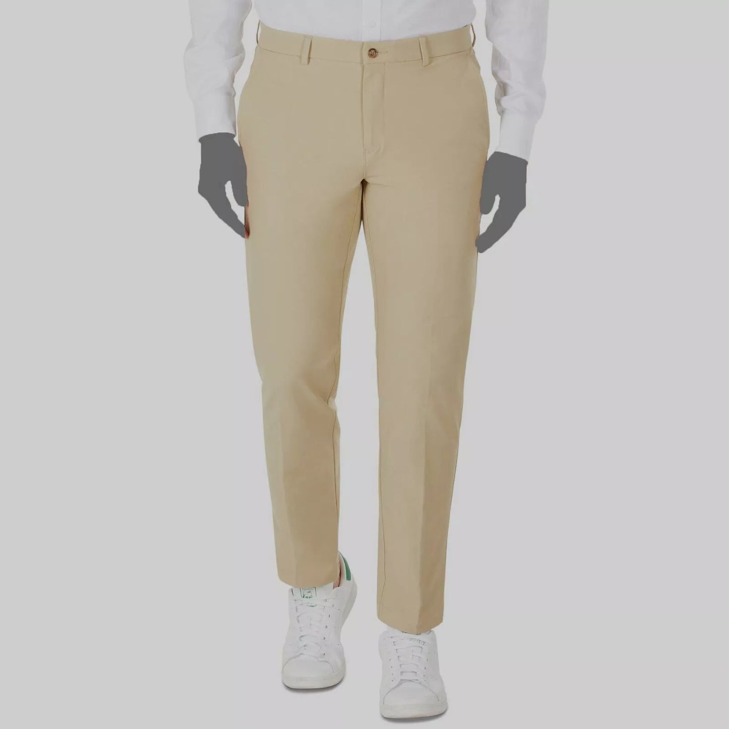 Lauren Ralph Lauren Men's Performance Stretch Dress Pants  Color Beige Solid W34xL30