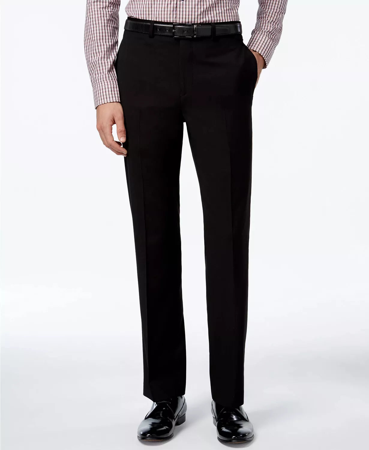 Calvin Klein Men's Slim-Fit Dress Pants  Color Black W34xL32