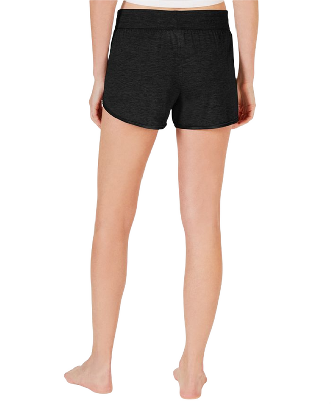 Alfani Women's Satin-Trim Pajama Shorts  Color Classic Black Size 2XL