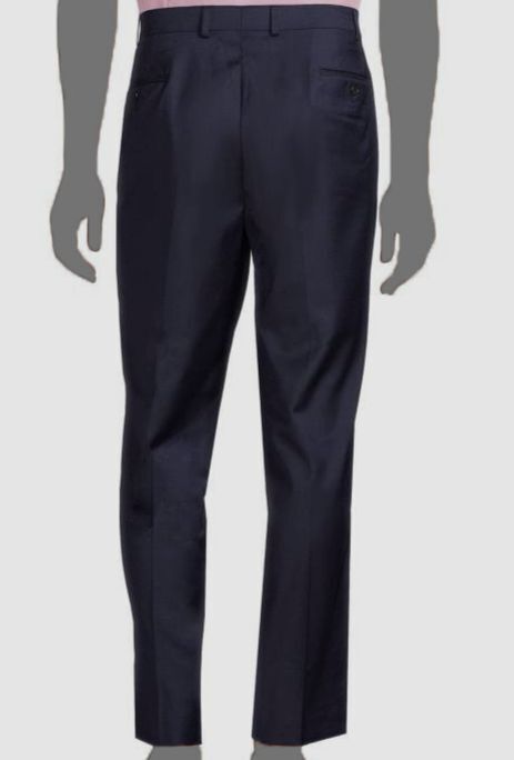 Lauren Ralph Lauren Men's UltraFlex Classic-Fit Wool Dress Pants  Color Navy W30xL30