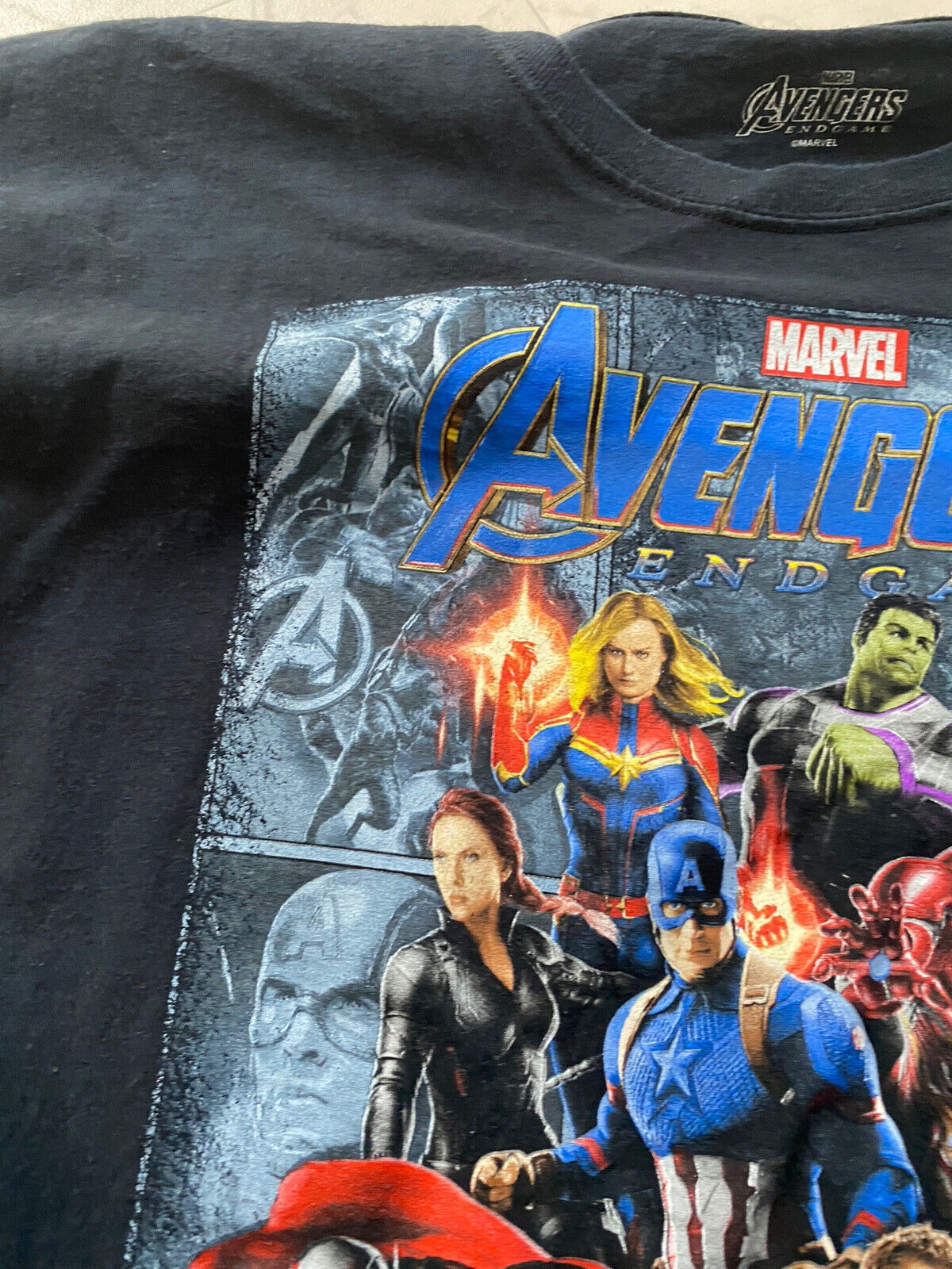 Fifth Sun Men's Marvel Avengers Endgame T-Shirt  Color Black Size S