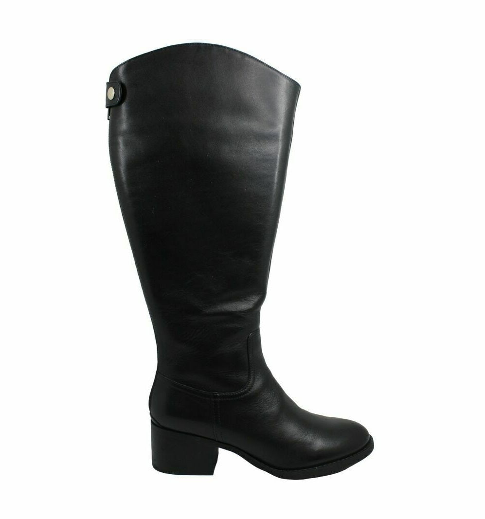 INC International Concepts Ceriel Closed Toe Knee High Boots  Color Black Size 11M Wide Calf