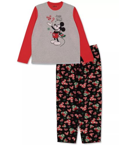 Briefly Stated Men's Mickey Mouse Pajama Set  Multicolor Size S