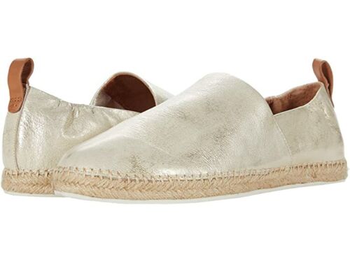 Gentle Souls by Kenneth Cole Women's Lizzy A-Line Sporty Flats  Color Ice Gold Size 6M