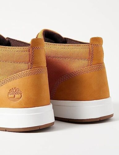 Timberland Davis Mens Square Chukka Boot  Color Wheat Nubuck Size 11M Style TB0A1MHZ231