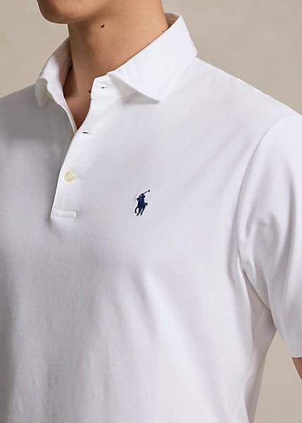 Polo Ralph Lauren Men's Classic-Fit Soft Cotton Polo Shirt  Color New White Size XL