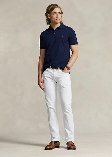 Polo Ralph Lauren Men's Varick Slim Straight Jeans  Color New Hudson White W38xL30