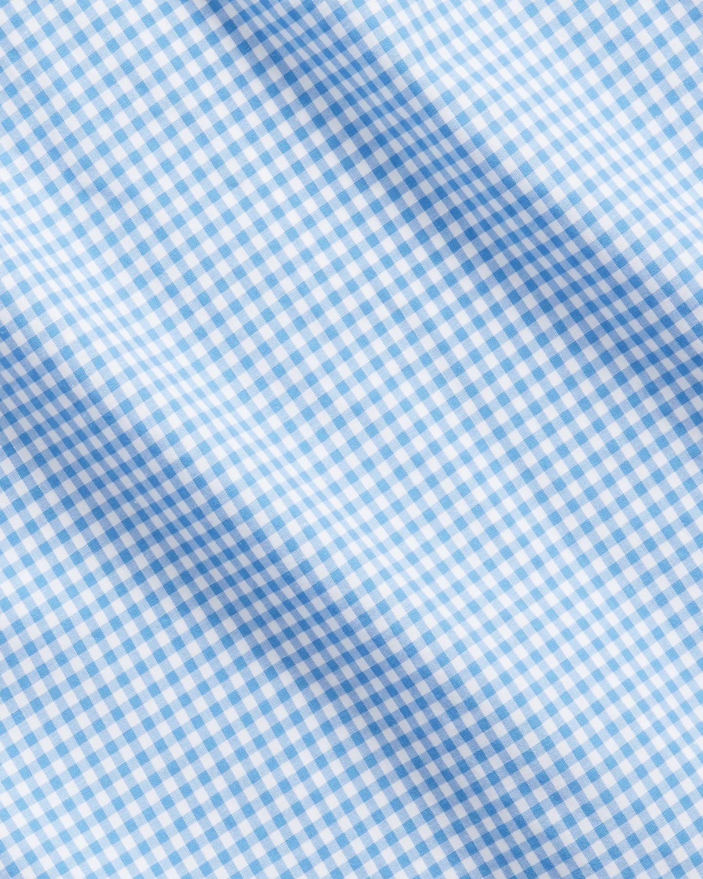 Polo Ralph Lauren Men's Slim Fit Gingham Stretch Poplin Shirt  Color Blue/White Check Size S