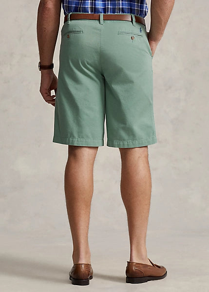 Polo Ralph Lauren Men's 10-Inch Relaxed Fit Twilight Chino Shorts  Color Faded Mint Size 28