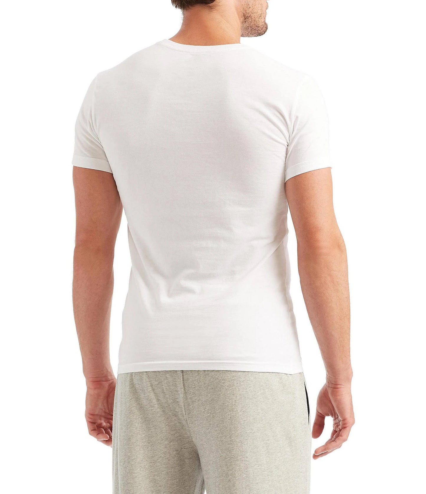 Polo Ralph Lauren Men's Slim Fit Cotton Crews Undershirt 2pk  Color White Size S