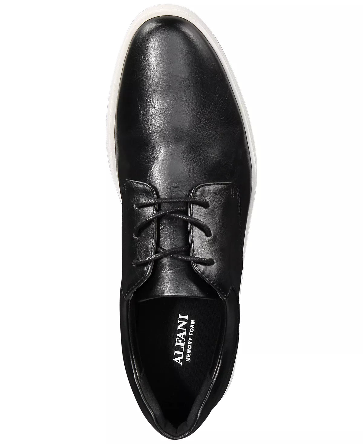 ALFANI Men's Elston Lace-Up Oxford Sneakers  Color Black Size 10.5M