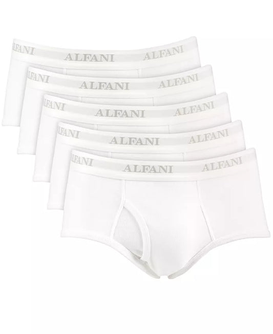 Alfani Mens 5-Pk. Briefs  Color Bright White Size XL