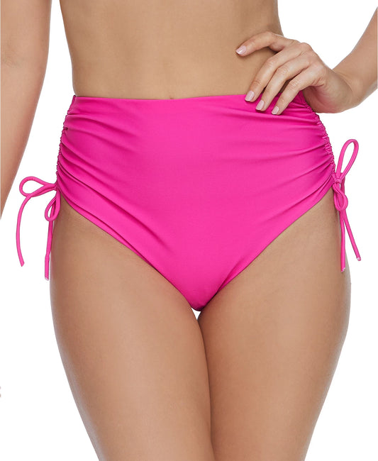 Raisins Pretty Dayz Isla Side-Tie Bikini Bottoms  Color Pink Size M