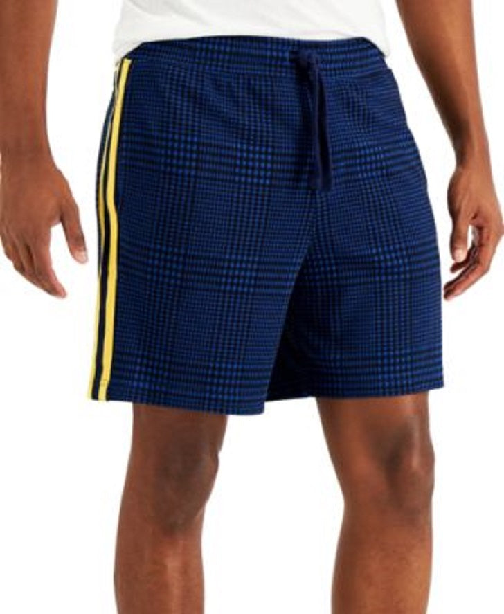 Club Room Men's Side-Stripe Shorts  Color Blue Size 2XL