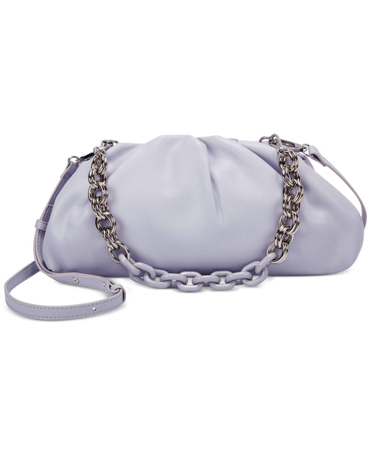 INC INTERNATIONAL CONCEPTS KJ Clutch with Chain  Color Lavender