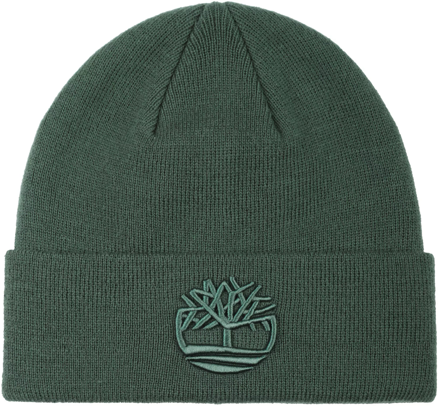 Timberland Men's Tonal 3D Embroidery Beanie  Color Green One Size