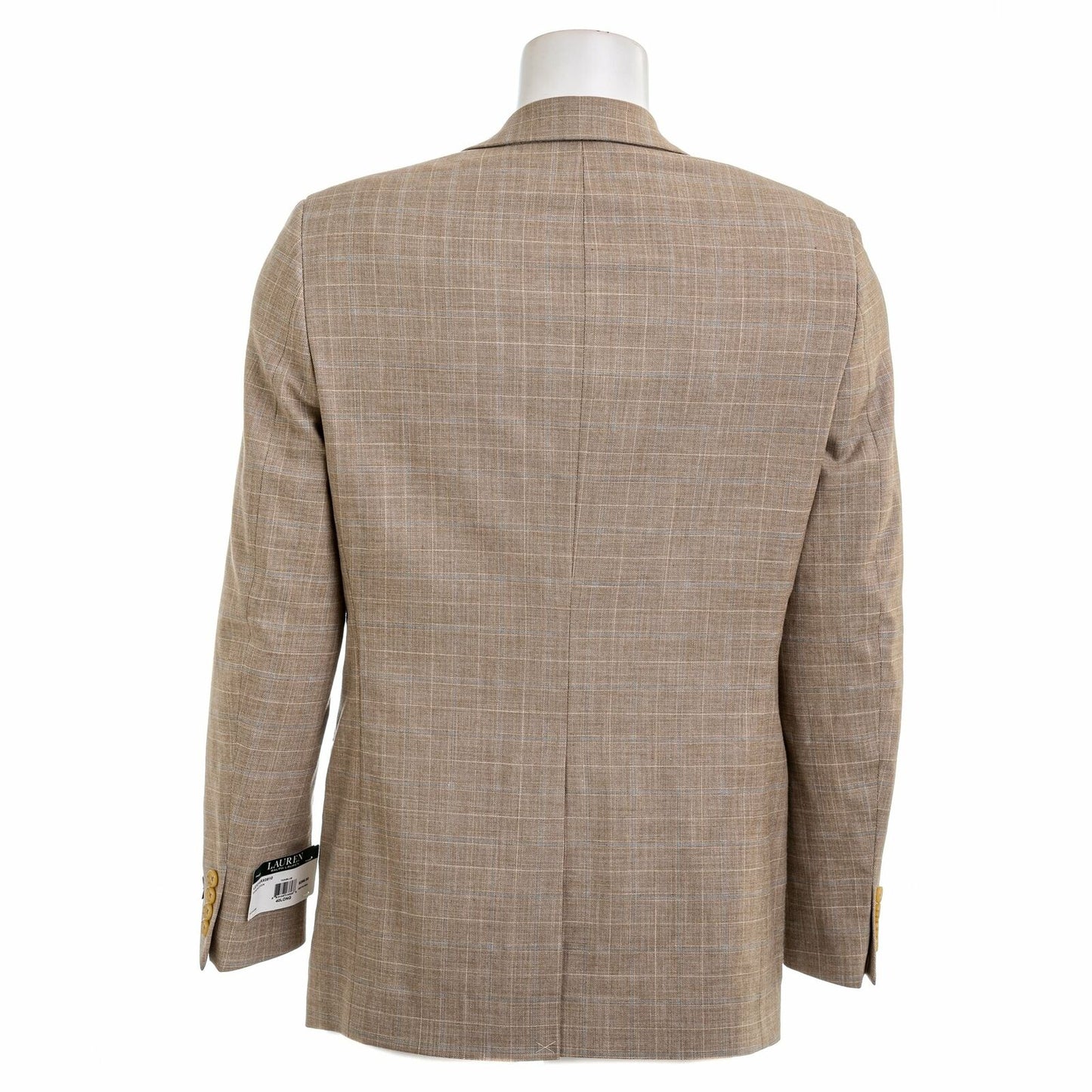 LAUREN RALPH LAUREN Men's Lexington Ultra Flex Suit Jacket Blazer  Color Tan Size 36R