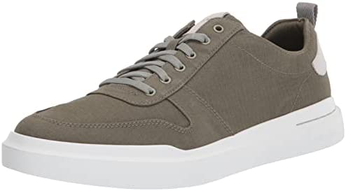 Cole Haan Mens GrandPro Rally Court Canvas Court Sneakers  Color Dusty Olive White Size 9.5M