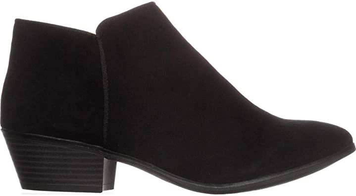 Style & Co. Womens Wileyy Fabric Almond Toe Ankle Fashion  Color Black