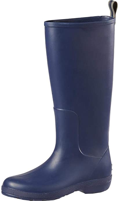 totes Women's Cirrus Claire Tall Rain Boots  Color Navy Blue Size 8