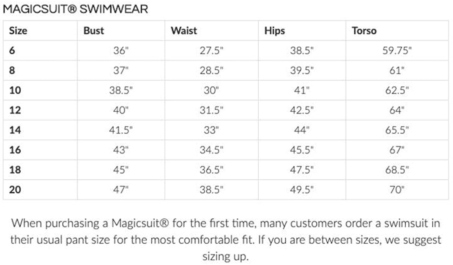 Magicsuit Women's Swimsuit Solid Aubrey High Neckline Soft Cup One Piece Swimsuit