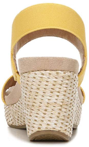 LifeStride Women's Delta Quarter Ankle Strap Sandals  Color Marigold Size 7.5W