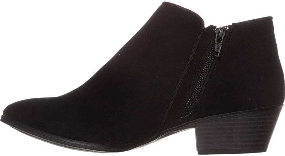 Style & Co. Womens Wileyy Fabric Almond Toe Ankle Fashion  Color Black