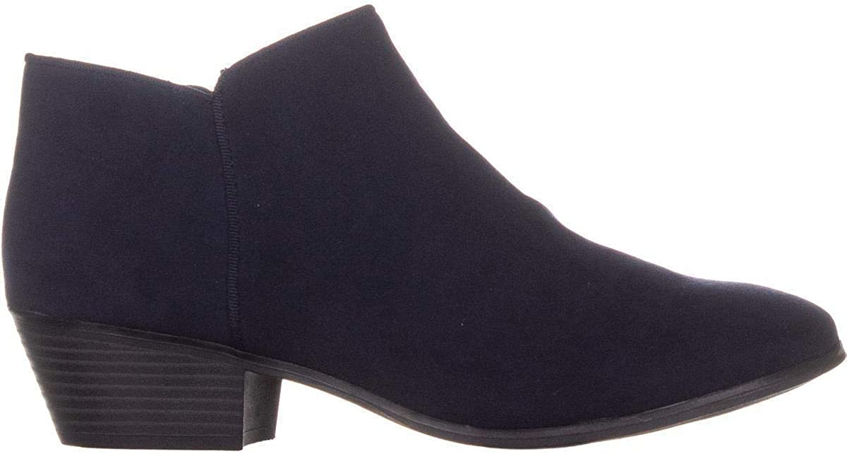 Style & Co Wileyy Ankle Booties  Color Navy Size 8W